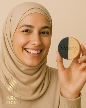 صابون الكركم والفحم الفعال والجليسرين الطبيعي (3 في 1)